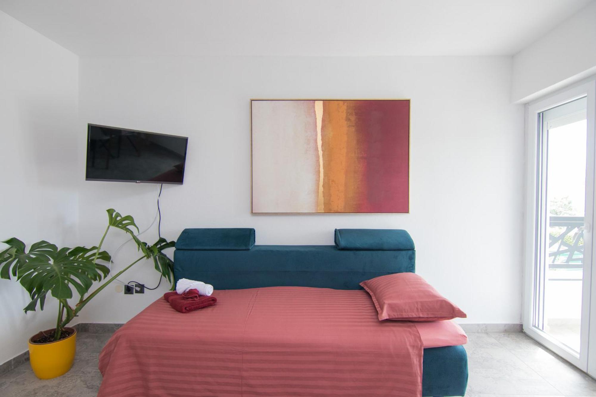 Apartments Flowers คิร์ก ภายนอก รูปภาพ